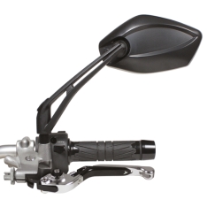 Immagine 0 di RE106 Coppia specchi retrovisori Chaft Grenade colore nero per moto thumbnail