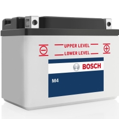 Immagine 2 di Batteria Bosch M4 F12 6N11A-3A con acido a corredo 6V-11Ah per Lambretta Innocenti 150 Moto Guzzi TS 250 thumbnail