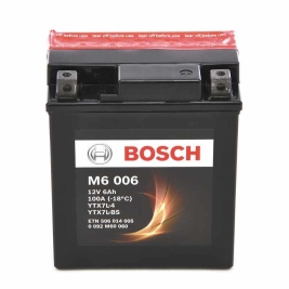 Batteria Bosch M6 006 YTX7L-BS (Sigillata Con Acido A Corredo) 12V 6AH Honda 125 150