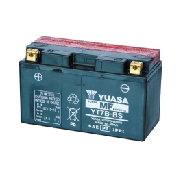 Batteria Yuasa YT7B-BS (Sigillata Con Acido A Corredo) 12V 6.5AH per Ducati Monster, Hypermotard, Yamaha Majesty 125-250