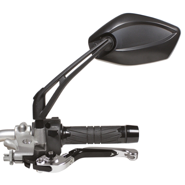 RE106 Coppia specchi retrovisori Chaft Grenade colore nero per moto - Specchi Moto e Scooter