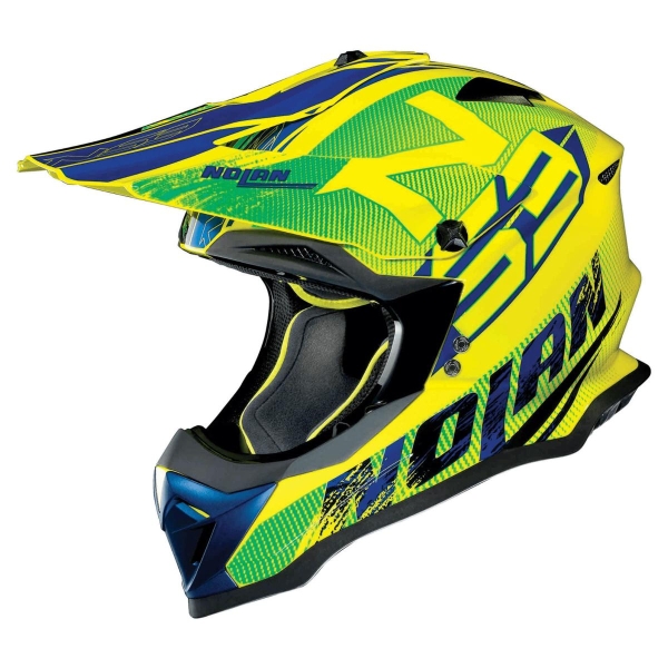 Casco OFF Road Nolan N53 Whoop Led Yellow - Casco OFF Road