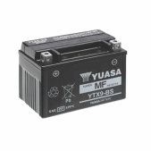Batteria Yuasa YTX9-BS 12V 8Ah sigillata con acido a corredo Benelli BMW Honda kymco