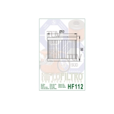 Immagine 1 di Filtro Olio Hiflo Filtro HF112 per Honda CBR CRF Kawasaki Ninja thumbnail