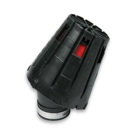 043296C0 filtro aria red filter e5 con Ø 38 per carburatori phbl 20 25 con cuffia nera