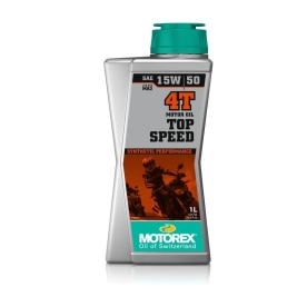 Olio Motorex top speed 15w50 4t 1L
