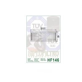 Filtro Olio Hiflo Filtro HF141 per Beta RR Fantic Caballero HM CRE Yamaha TZF 125