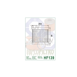 Filtro Olio Hiflo Filtro HF139 per DR-Z400