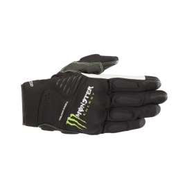 Guanti Alpinestars Force Gloves Nero/Verde Fluo