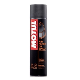 Olio spray per filtri aria in schiuma Motul Mc care A2 Chain clean 400ml