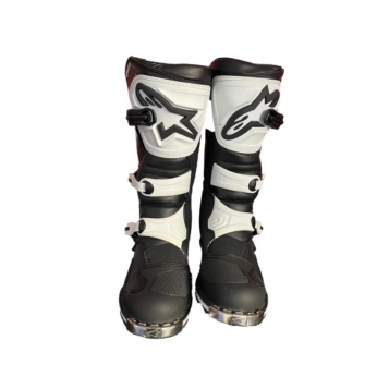 Stivali Alpinestars Tech 1 Nero e Bianco