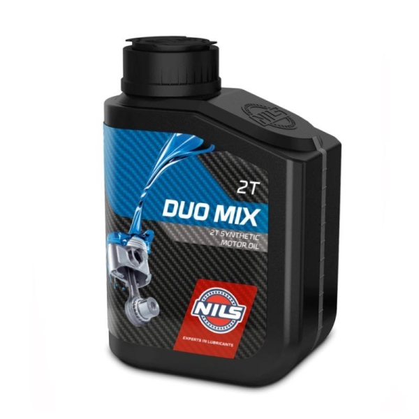 Olio Nils duo mix 2t sintetico 1L - Olio motore 2t