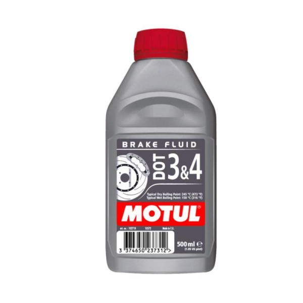 Olio Motul Dot 3&4 brake fluid per freni 500ml - Liquido freni